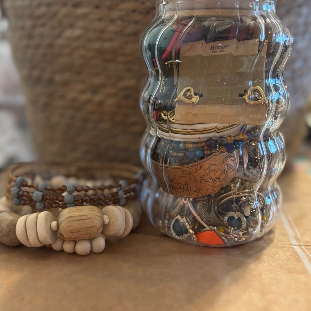 Assorted Jewelry Collection with Vintage/Wooden/Beaded Pieces